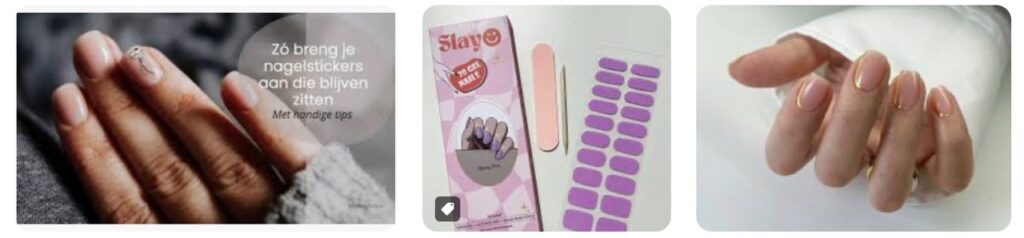 Waarom Zijn Nagelstickers en Gellak Stickers Zo Populair?